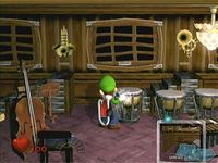 une photo d'Ã©cran de Luigi s Mansion sur Nintendo Gamecube